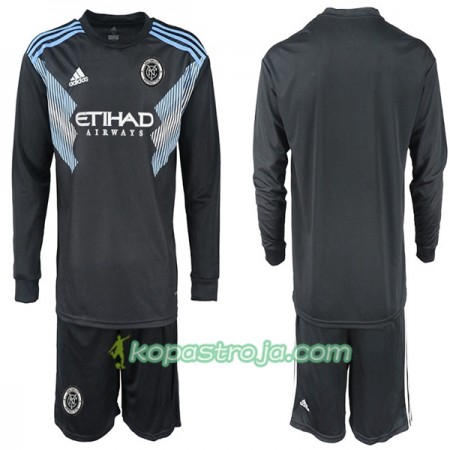 Billiga Fotbollströjor New York City Barn Borta tröja 2018/19 Långärmad